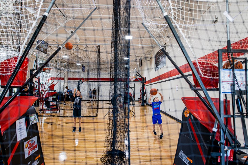 Basketball Shooting Machine for Facilities The Gun by ShootAWay